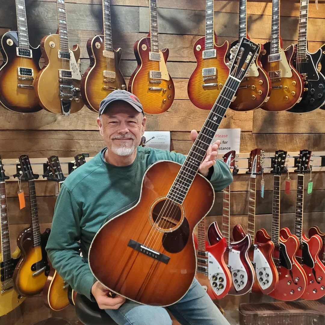 how does it feel when your wife buys you a new Santa Cruz guitar