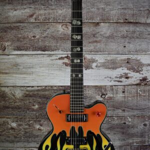 1999 Epiphone Flame Kat Orange Flames