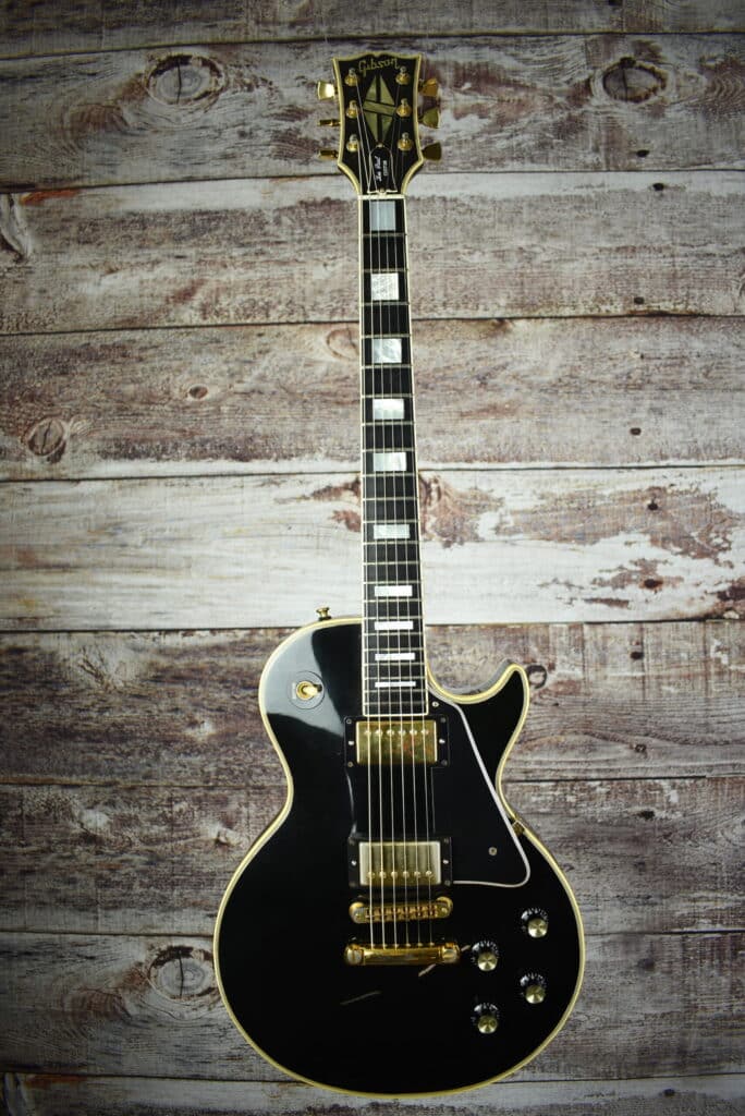 レスポールカスタムGibson ×アリアプロII ブラックビューティー76年製 レスポールカスタムGibson ×アリアプロII ブラックビューティー76年製