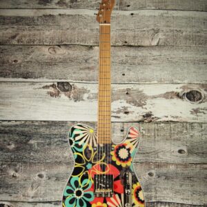 2019 Lay's black, teal, yellow, pink T-Caster
